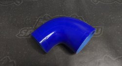 Переходник силиконовый SAMCO 2.5-3' (63-76мм) 90 градусов