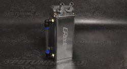 Маслосборник/маслоуловитель Greddy style серебро