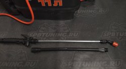 Опрыскиватель ранцевый гидравлический 11 л. (пластик, алюминий) телескопический, 2 ремня (606х430х136 мм)