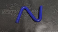 Патрубок водостойкий универсальный Z-образный 12мм синий