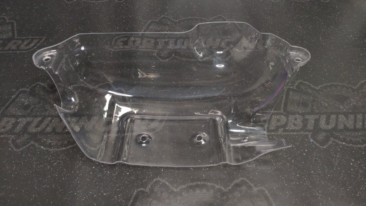 Крышка ГРМ пластиковая Toyota 1jz-gte VVT-i прозрачная