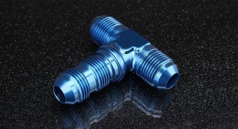 Фитинг в перегородку AN8, Т-образный