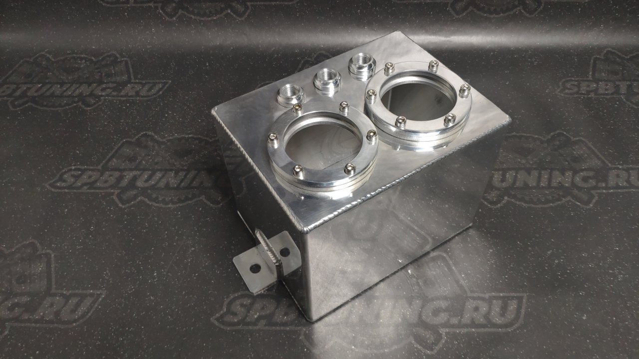 Алюминиевый топливный бак 3 литра под Bosch насосы