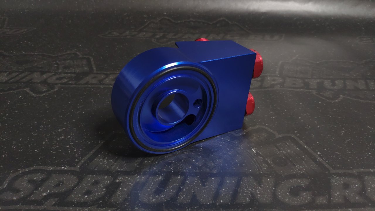 Проставка для установки масляного радиатора 45 градусов