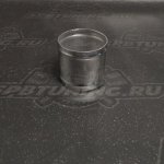 Соединитель алюминиевый для патрубков 70мм