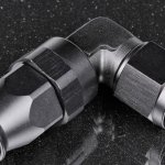 Фитинг AN8 90° под тефлоновый шланг PTFE, усиленный - короткий