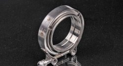 V-band с фланцами 3 (76мм) с проточкой (папа-мама)