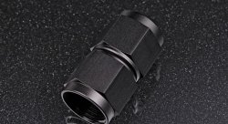 Фитинг соединительный AN8, черный