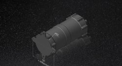 Бак топливный, 1 л, вход - AN6, выход - AN6, под 2 насоса Walbro 255 л/ч, алюминиевый