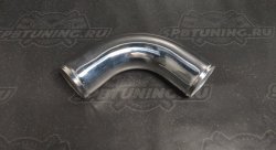 Труба алюминиевая 76мм 90 градусов 300мм