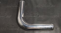 Труба алюминиевая 76мм 90 градусов 600мм