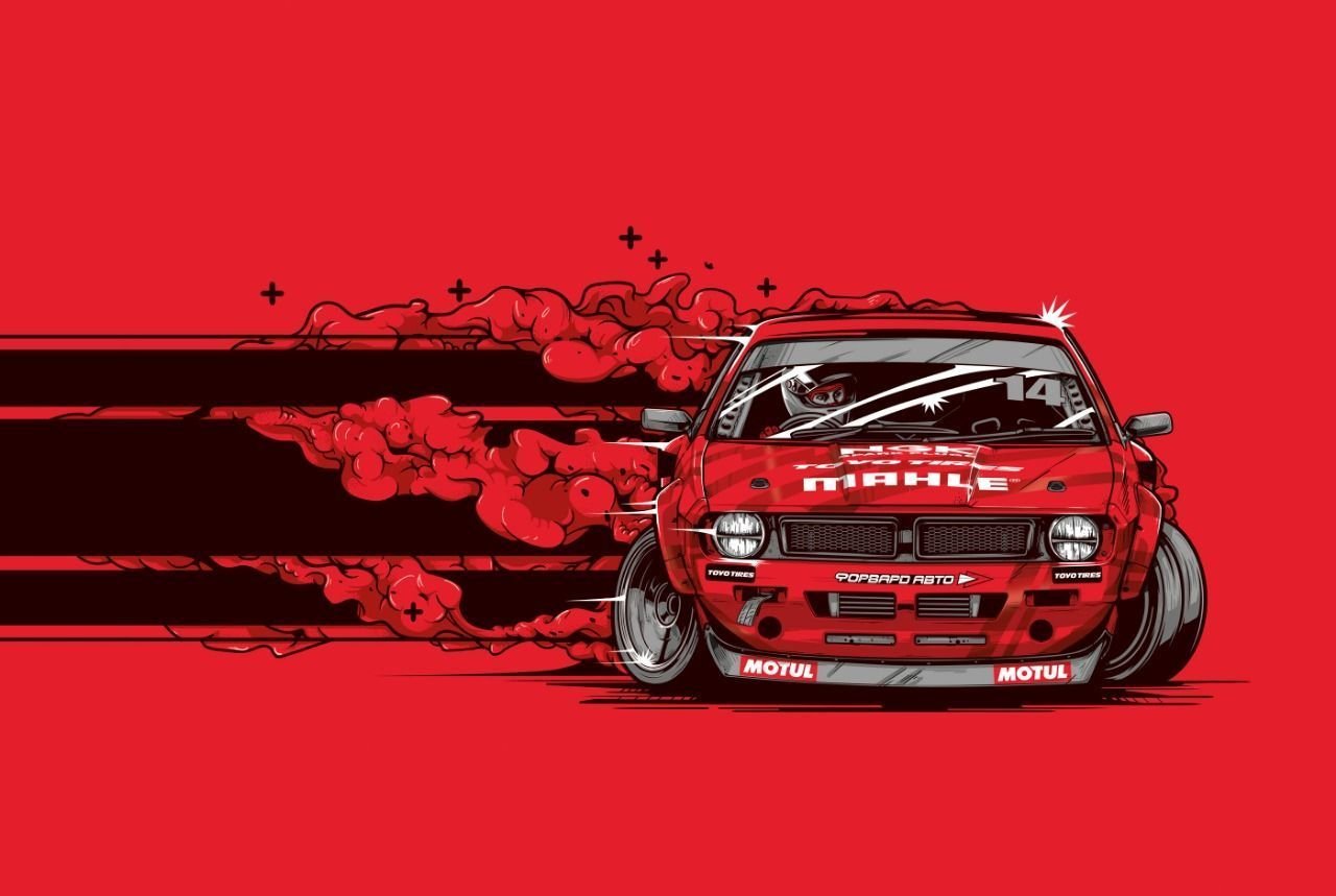 Постер "DRIFT BOSS 2019"  ( 500 мм*700 мм)