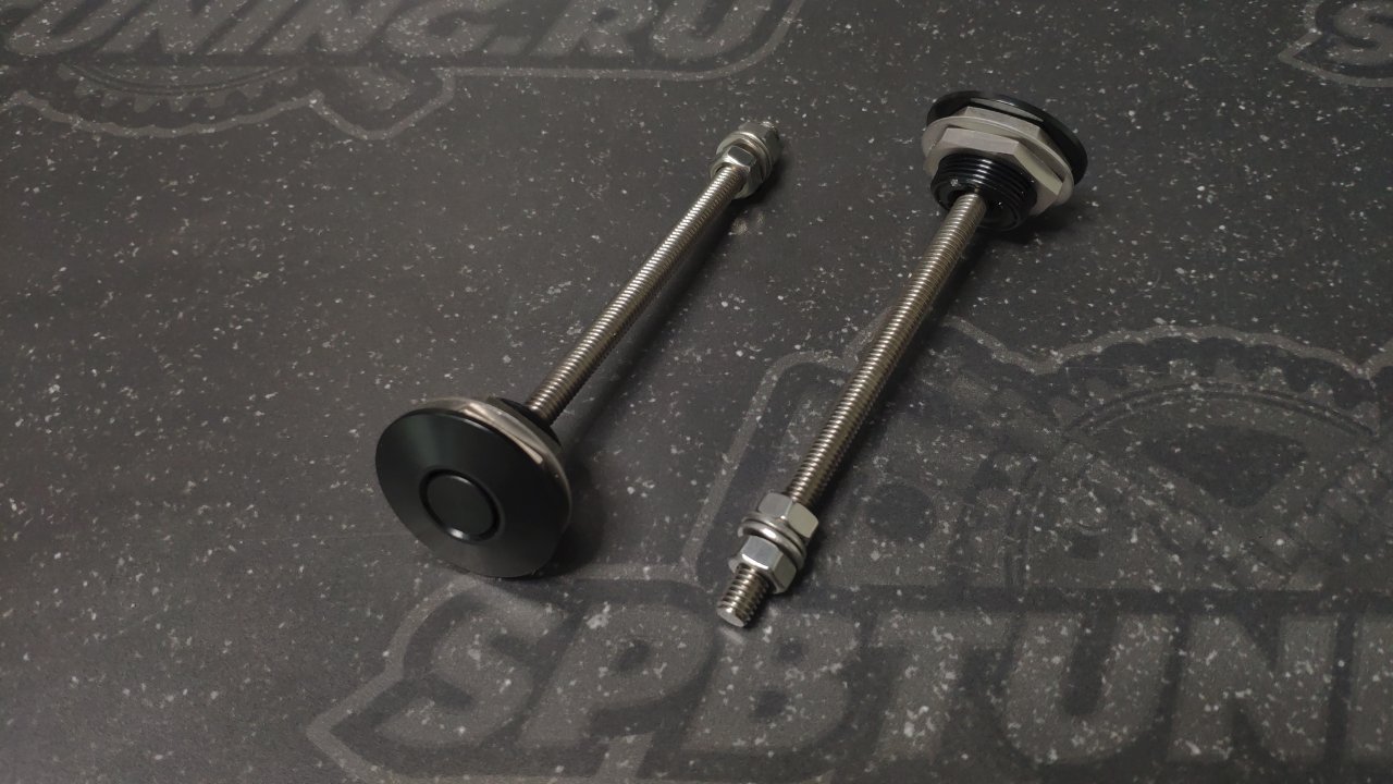 Крепление панелей быстросъёмное. Диаметр 32 мм