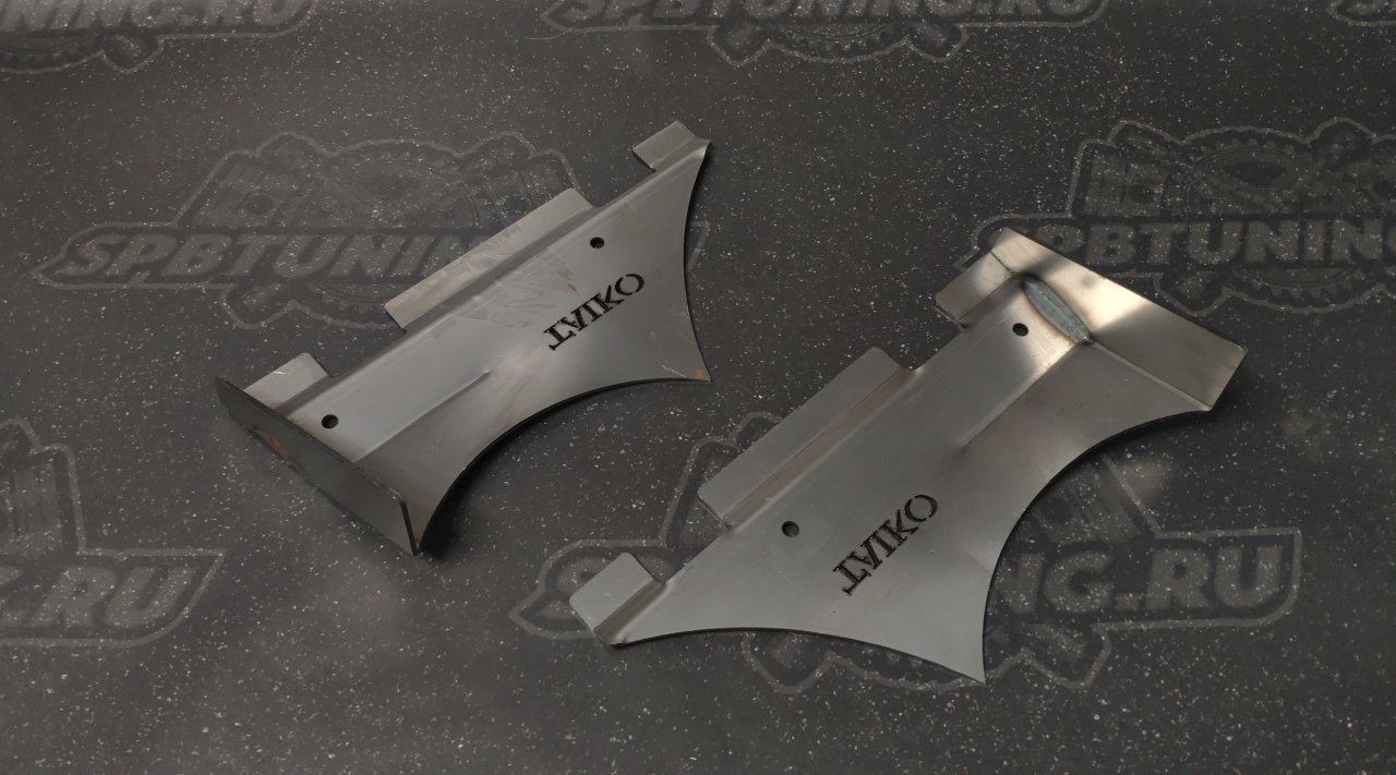 Taiko набор пластин для усиления передних стаканов BMW E30