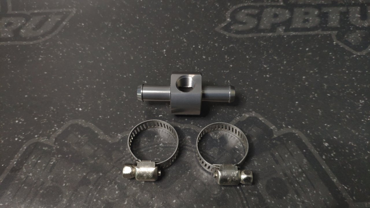 Адаптер под датчик давления NPT1/8" - шланг PUSH FIT AN06 (9,3 mm, P406), BLACKROCK LAB