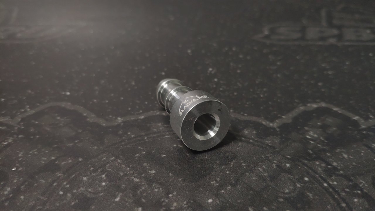 Адаптер П PUSH FIT AN06 (9,5mm) - приварной, алюминий, BLACKROCK LAB