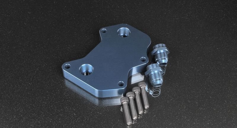 Адаптер для масляного радиатора VW Golf MK5 2.0 GTI (AXX/BWA/BPY/CAWB) AN10