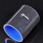 Патрубок силиконовый 70 мм, L=100 мм, 4 слоя армировки, чёрный