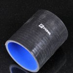 Патрубок силиконовый 76 мм, L=100 мм, 4 слоя армировки, чёрный