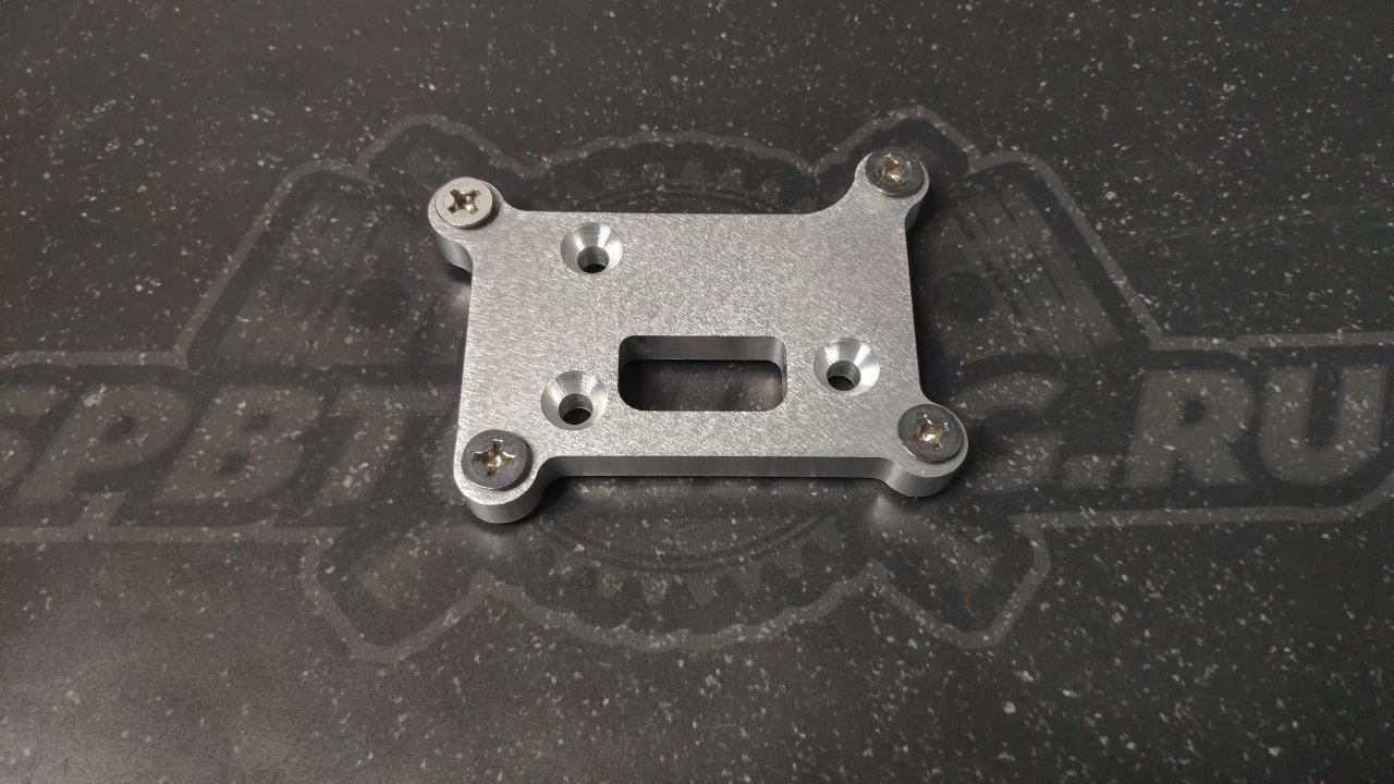 Переходник для установки КХХ от ER34 RB25DET на коллектор Greddy R33