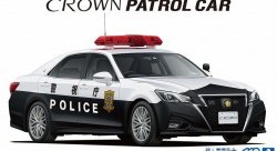Сборная модель Aoshima TOYOTA CROWN GRS214 PATROL CAR TRAFFIC CONTROL ` 16