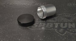 Горловина высокая 38мм с крышкой резьб. для вварки 