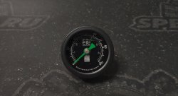 Датчик давления топлива механический (манометр) 100 PSI резьба 1/8 NPT Radium Engineering 