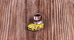 Значок "GOCHA MAN" металлический