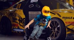 Кепка (бейсболка) "GOCHA" желтая, детская