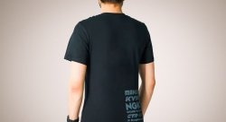 Футболка "Iron Heart", черная, размер - 2XL