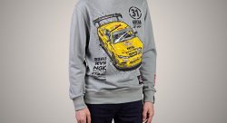 Свитшот CLASS, серый, размер XXL