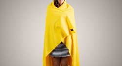 Плед "GOCHA TEAM" желтый