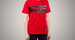 Футболка S14 BOSS, красная, размер XL