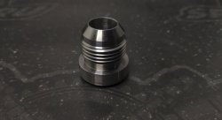 Адаптер вварной AN10 алюминий