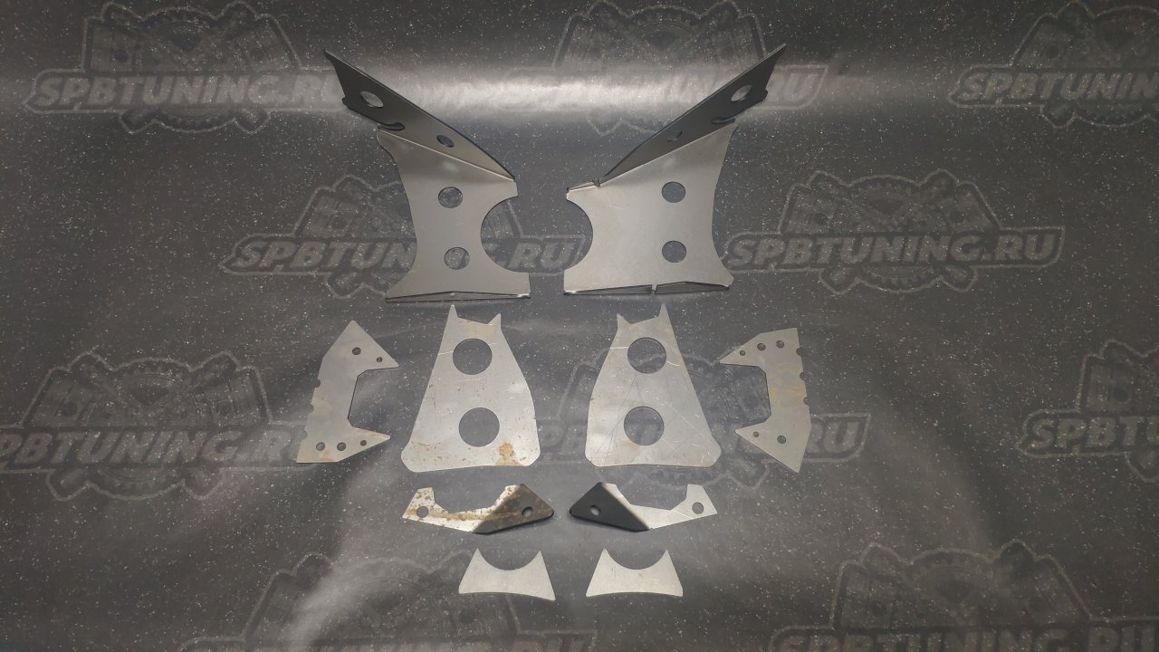 Вварные пластины усиления заднего подрамника для nissan silvia s14 s15 Tuningtoys