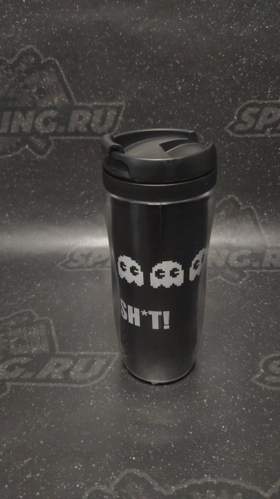 Термокружка GOCHA PAC-MAN, черная