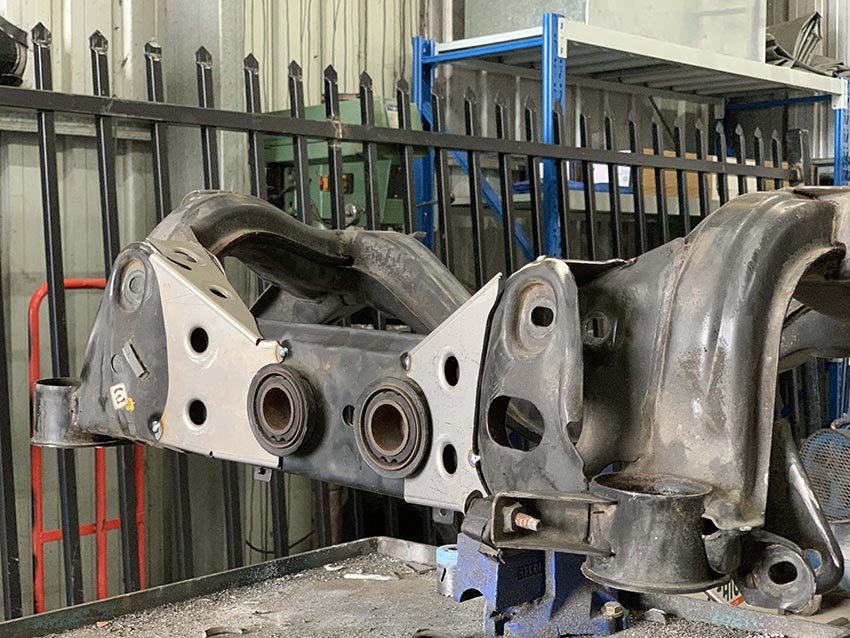 Вварные пластины усиления заднего подрамника для nissan silvia s14 s15 Tuningtoys