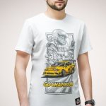 Футболка "The Champion", белая, размер L