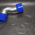 Пайп к штатному фильтру алюминий JZX100-gte