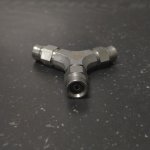 Тройник Y -3 D (шланг D-03 - шланг D-03 - шланг D-03) нерж. сталь