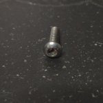 Винт с полукруг. головкой M6 x 20 нерж. сталь (A4)