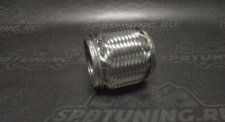 Гофра выпускная без отвода 76\100 interlock