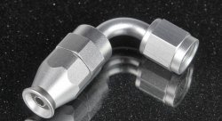 Фитинг AN4 90°, под тефлоновый шланг PTFE