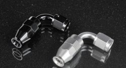 Фитинг AN4 90°, под тефлоновый шланг PTFE