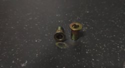 Заклепка-гайка М5, плоский буртик, цинк