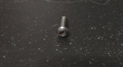 Винт с полукруг. головкой M6 x 20 нерж. сталь (A4)