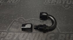 Фитинг AN10 180°, 20 серия Cutter Style, BLACKROCK LAB