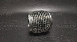 Гофра глушителя с сеткой, interlock 76/100
