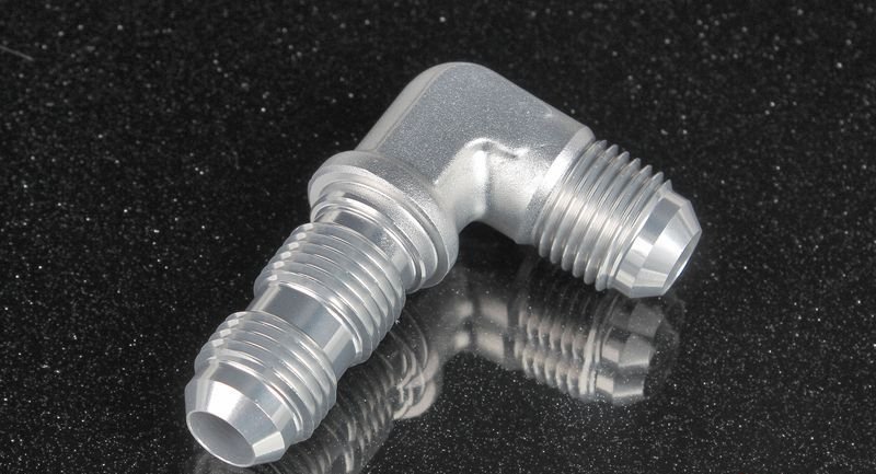 Фитинг в перегородку AN6 -  90° AB88