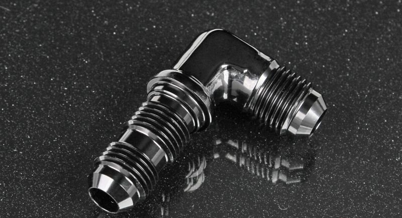 Фитинг в перегородку AN6 -  90° AB88